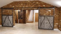 Custom sliding doors